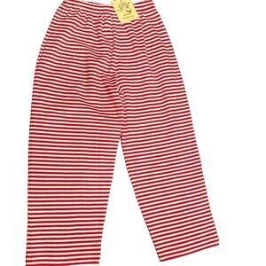 Luigi kids striped knit cotton pants size 5 NWT